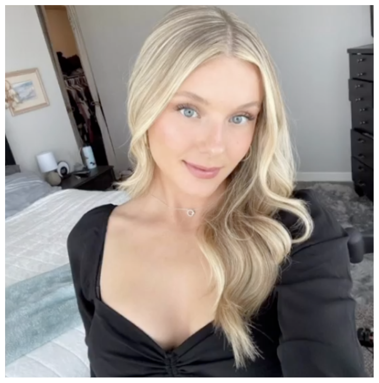 Client with blonde hair style 7